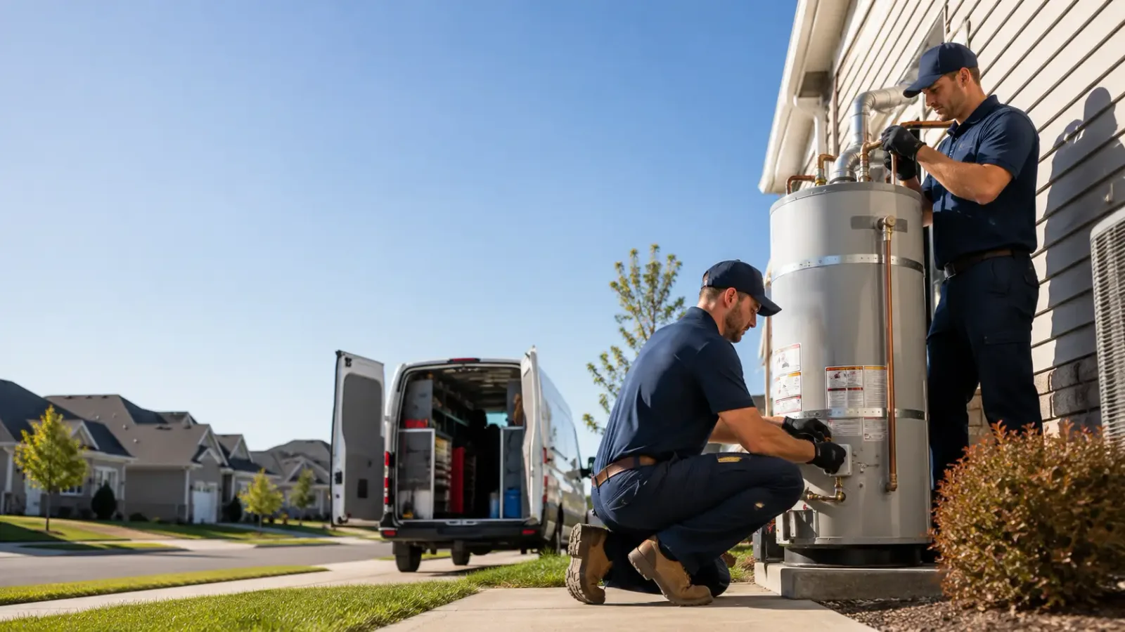 Water Heater Installation in Helmsburg, IN